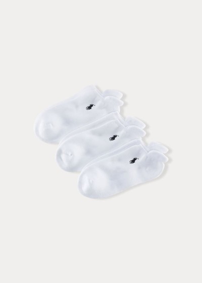 Dámské Ponožky Polo Ralph Lauren Cushioned Heel Low 3-Pack - 09275-TBGE